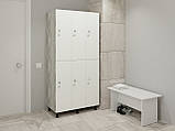 Шафа для роздягалок. Двохдверна.Потрійна., фото 5