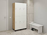 Шафа для роздягалок. Двохдверна.Потрійна., фото 10