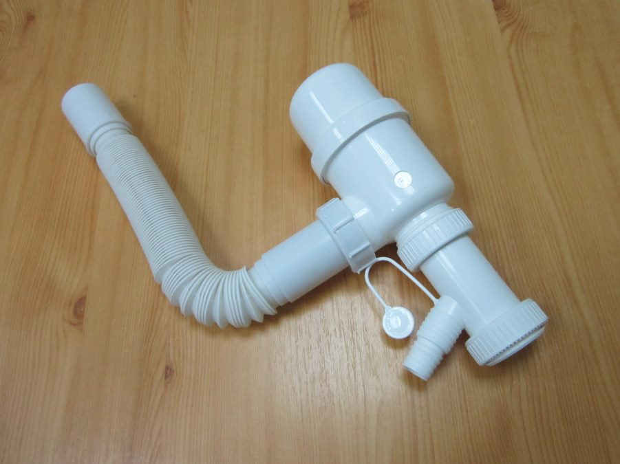 Сифон  Fisc Italiana для мийки пляшкового типу 40 мм