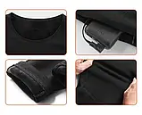 Зимова термобілизна з підігрівом HA102 PowerBank USB 6 зон підігріву розмір 3ХL, фото 9