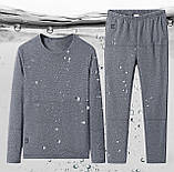 Зимова термобілизна з підігрівом HA102 PowerBank USB 6 зон підігріву розмір 3ХL, фото 7