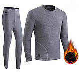 Чоловіча термобілизна з підігрівом HA102 розмір L, фото 9