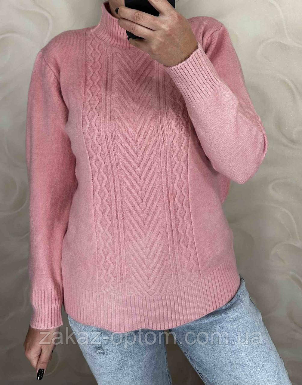 Светр жіночий оптом (46-50) Китай 24038-140637