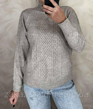 Светр жіночий оптом (46-50) Китай 24038-140642, фото 1