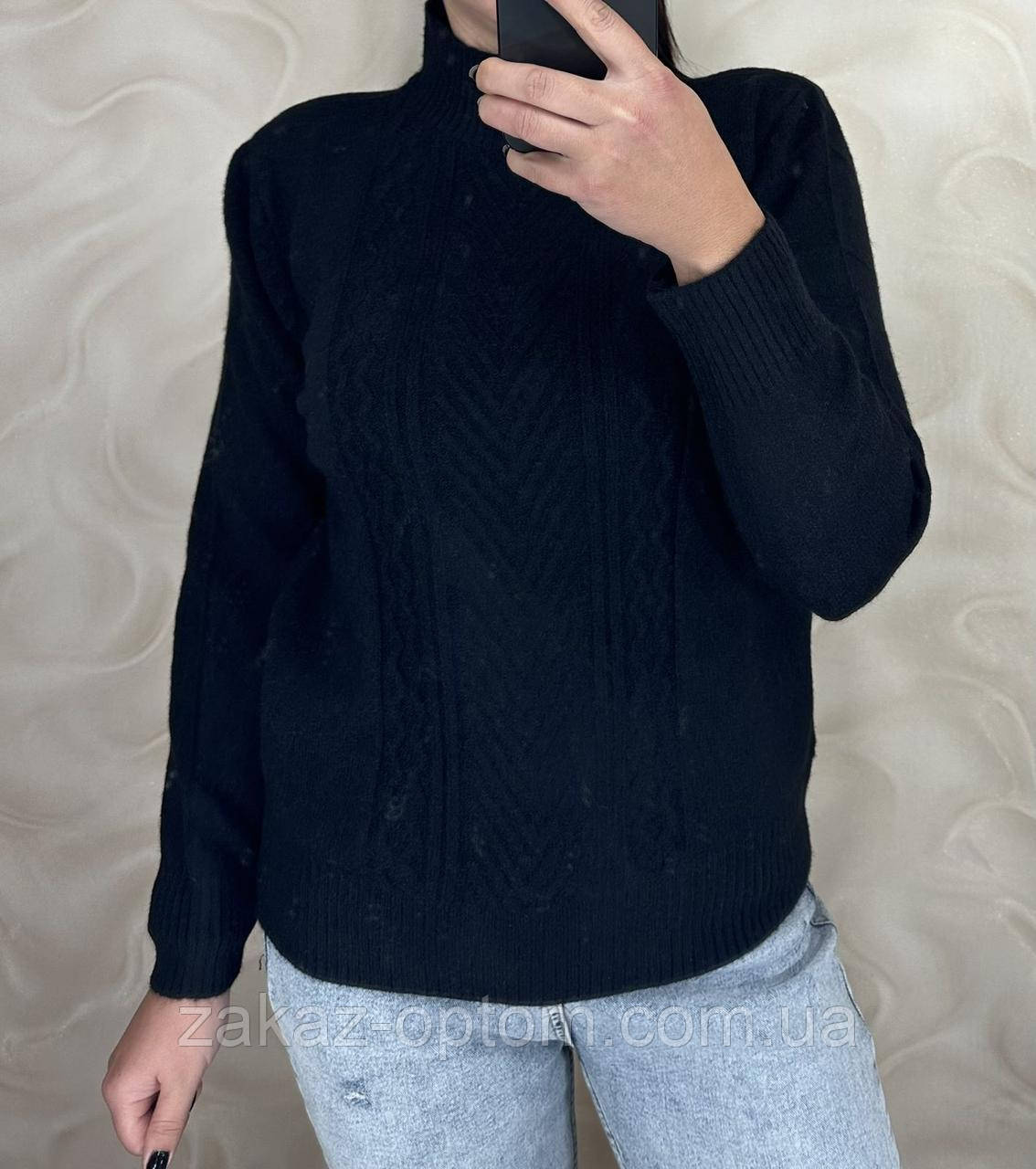 Светр жіночий оптом (46-50) Китай 24038-140645