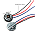 Автомобільний патрон для ламп цоколь P21/5W, BAY15D, 3 pin - 3 пін, з дротом, фото 3