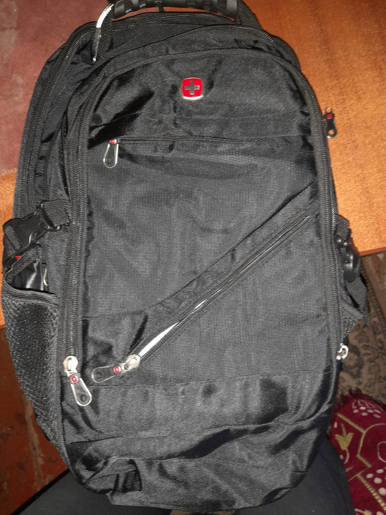 Водостійкий швейцарський міський рюкзак swissgear 8810 чоловічий із зарядкою, міський рюкзак для ноутбука. GS227 - фото покупців 1