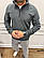 Кофта чоловіча з блискавкою під шию | Кофта чоловіча демісезонна КНГ-35477, фото 7