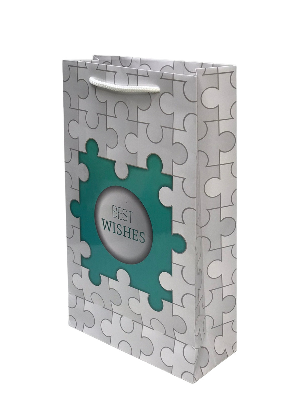 Пакет 12 (16*27*7 см) Best wishes, фото 1