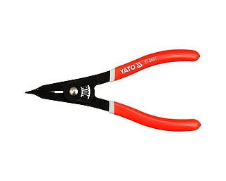 Щипці для ротискання пласких стопорних кілець 225 мм YATO YT-0607