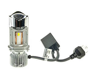 LED світлодіодні лінзи H4 mini Cyclon G11 (2шт), фото 3