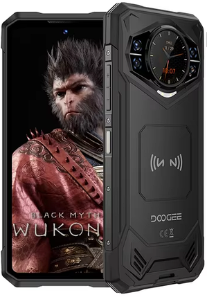 Захищений смартфон DOOGEE S200X 12/512Gb 5G Black Samurai Dimensity 7050 NFC АКБ 10100mAh, фото 1