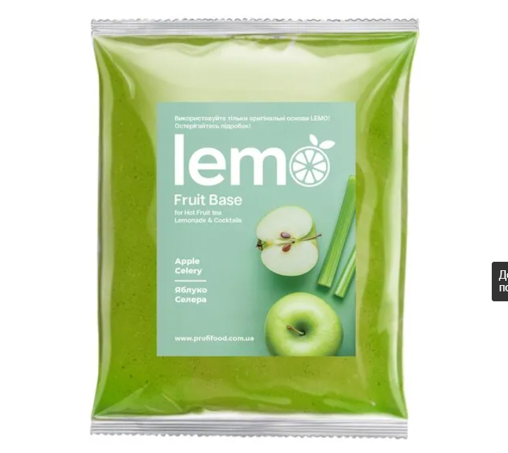 Фруктове пюре Lemo Яблуко-Селера 1кг