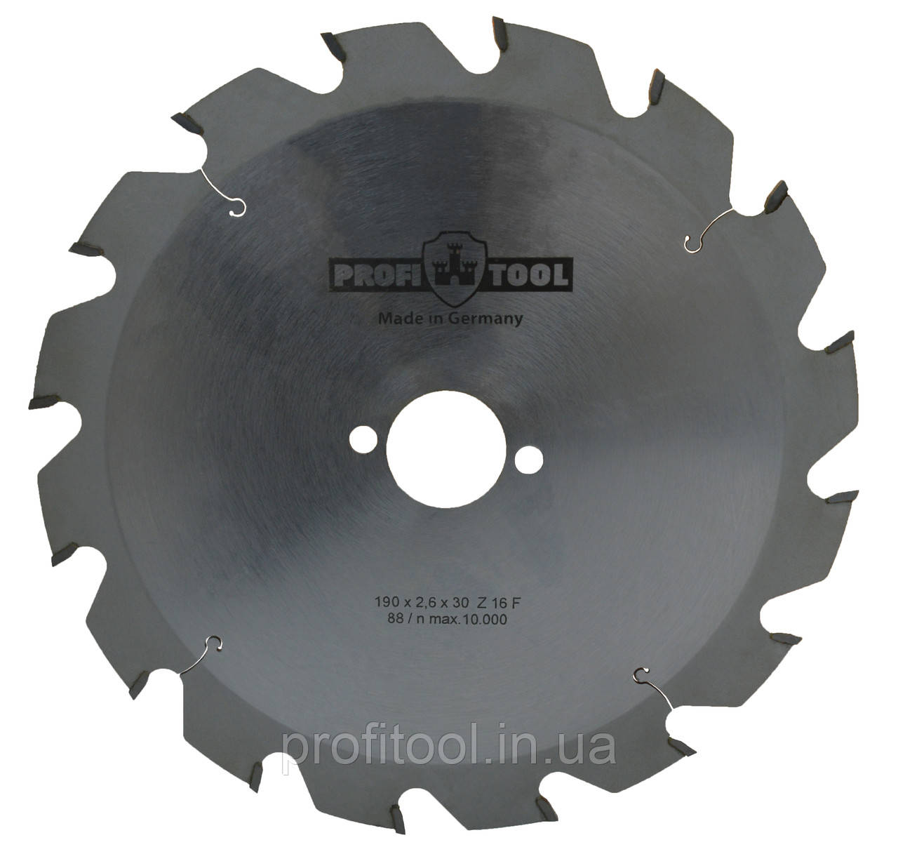 Диск пиляльний PROFITOOL - 190х2,6х1,6х30 мм Z=16, F (2119006)