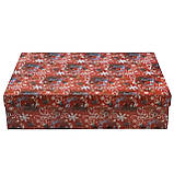 Новорічна прямокутна коробка (46*28*11 см), фото 2