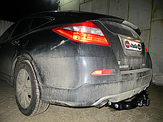 Фаркоп Honda Crosstour 2009- (Хонда Кростур) квадратна вставка, фото 3