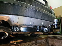 Фаркоп Honda Crosstour 2009- (Хонда Кростур) квадратна вставка, фото 5