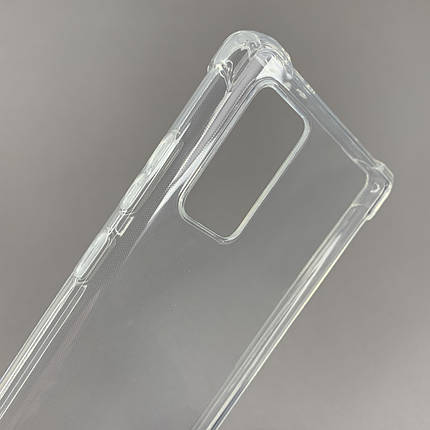 Чохол для Samsung Galaxy Note 20 силіконовий з бронь кутами чохол на телефон самсунг нот 20 прозорий ttp, фото 3