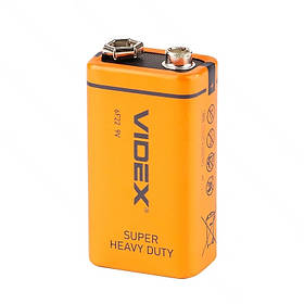 Батарейка крона VIDEX 9V 6F22 (24шт/уп)