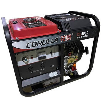 Дизельний генератор на колесах 2.8-3.0 кВт COROLLA CL5000 мобільний дизельний генератор