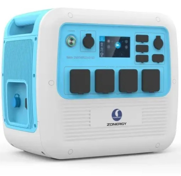 Зарядна станція Zonergy AC200P by Bluetti 2000 Вт, 2150 Вт*год (електростанція для дому) EU, фото 1