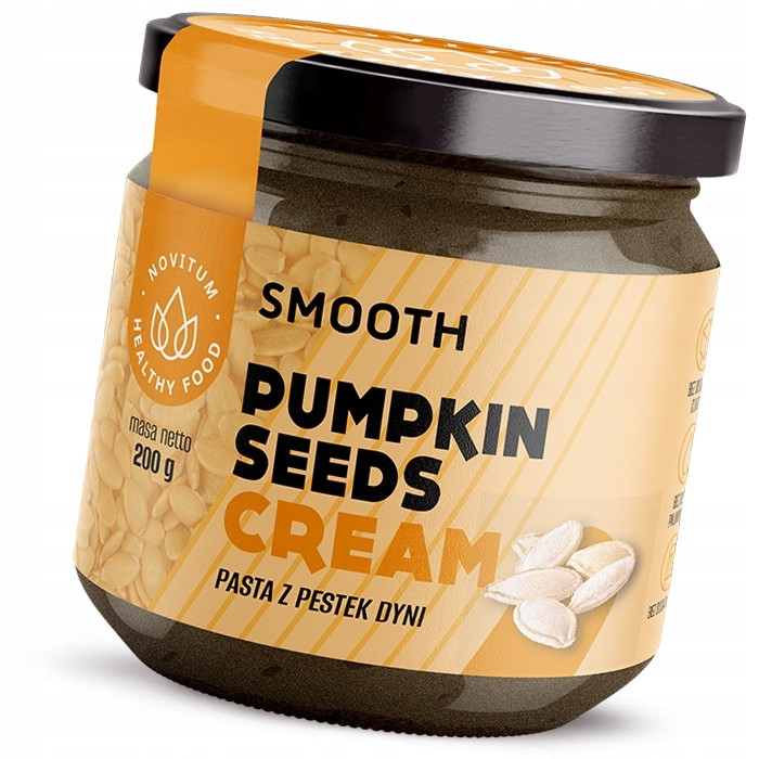 Паста з семян гарбуза Smooth 100% Natural без цукру 200г