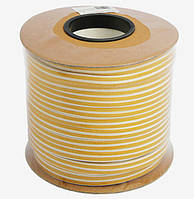 Ущільнювач D 10х12 профіль, білий 2*25 м // Мастер (99-019-00)