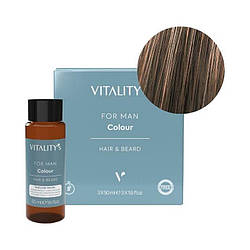 Фарба для чоловіків для волосся та бороди Vitality`s For Man Colour 3х50мл