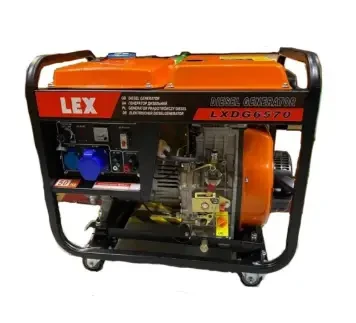 Дизельний генератор LEX LXDG6570 (6.5/7.0 кВт, з електростартером)