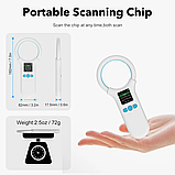 Сканер чипів Animal ID W91-А., фото 4