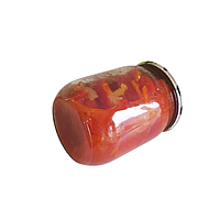 Консервований овочевий салат "Дуже смачно" з помідорів