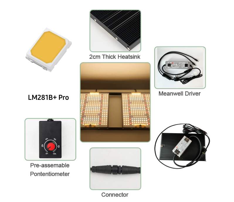 Комплект QB плата  на Samsung LM281B з драйвером MeanWell 60-240W 240