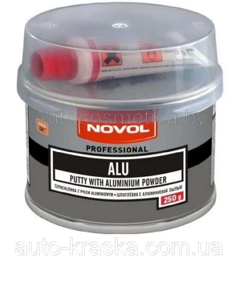 Novol Поліефірна шпаклівка "ALU" 0,25 кг.
