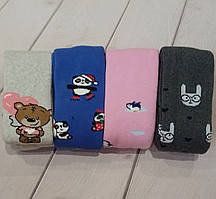 Колготи KID STEP 5501 махрові, з малюнком