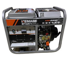 Дизельний генератор на колесах KEMAGE KM5000 3,0 кВт Генератор дизельний