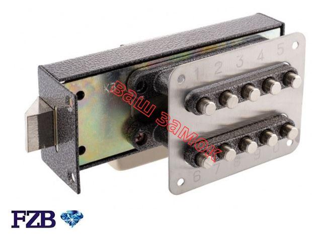 Замок кодовий FZB 14-10 ЗКП-1 30мм Китай, фото 1