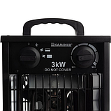 Теплова гармата електричний обігрівач із термостатом Kaminer 24361, фото 5