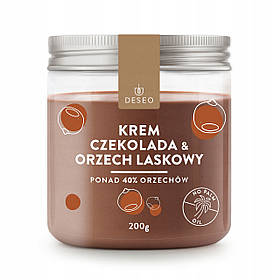 Шоколадно-горіховий крем 200г DESEO