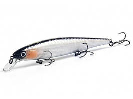 Воблер Bearking MagSquad 115F, 115мм 16г 0,6-1м I Silver Black