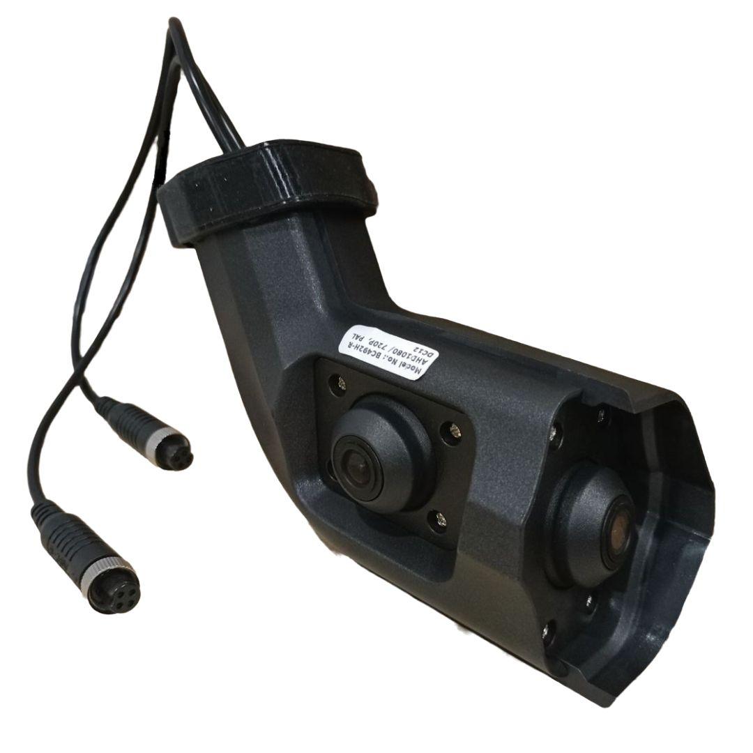 Камера бокового огляду 2в1 Електронне дзеркало AHD1080P Starlight Night Vision-об'єктив риб'яче око 4pin Права