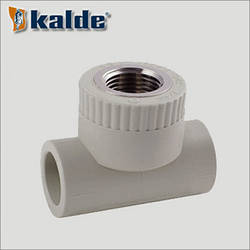 Трійник Kalde 40х1 1/4" РВ поліпропілен