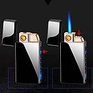 Подарункова запальничка ЗСУ USB + турбо в подарунковому пакованні LG-608U6, фото 3