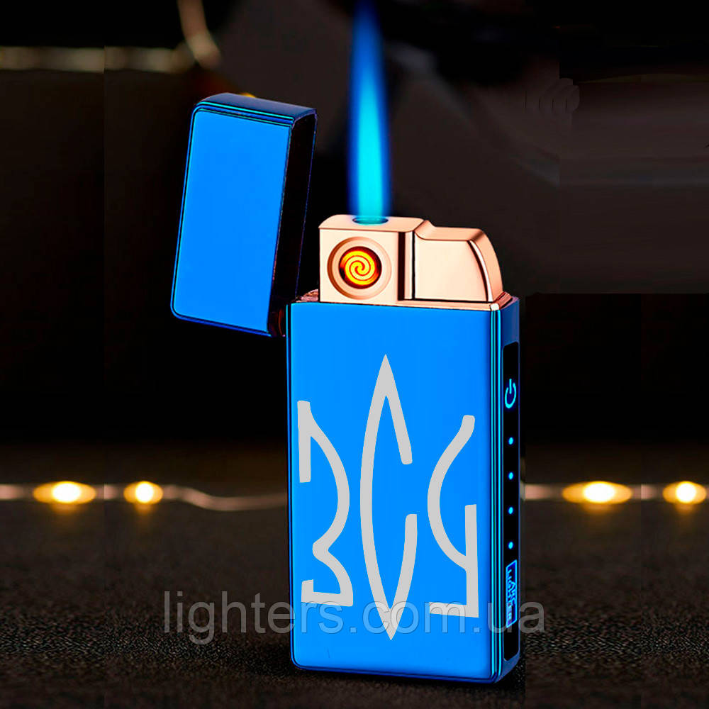 Подарункова запальничка ЗСУ USB + турбо в подарунковому пакованні LG-608U6
