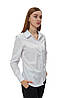 Біла жіноча класична сорочка Lux Form для барменів офіціантів, фото 2