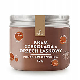 Шоколадно-горіховий крем 500г DESEO