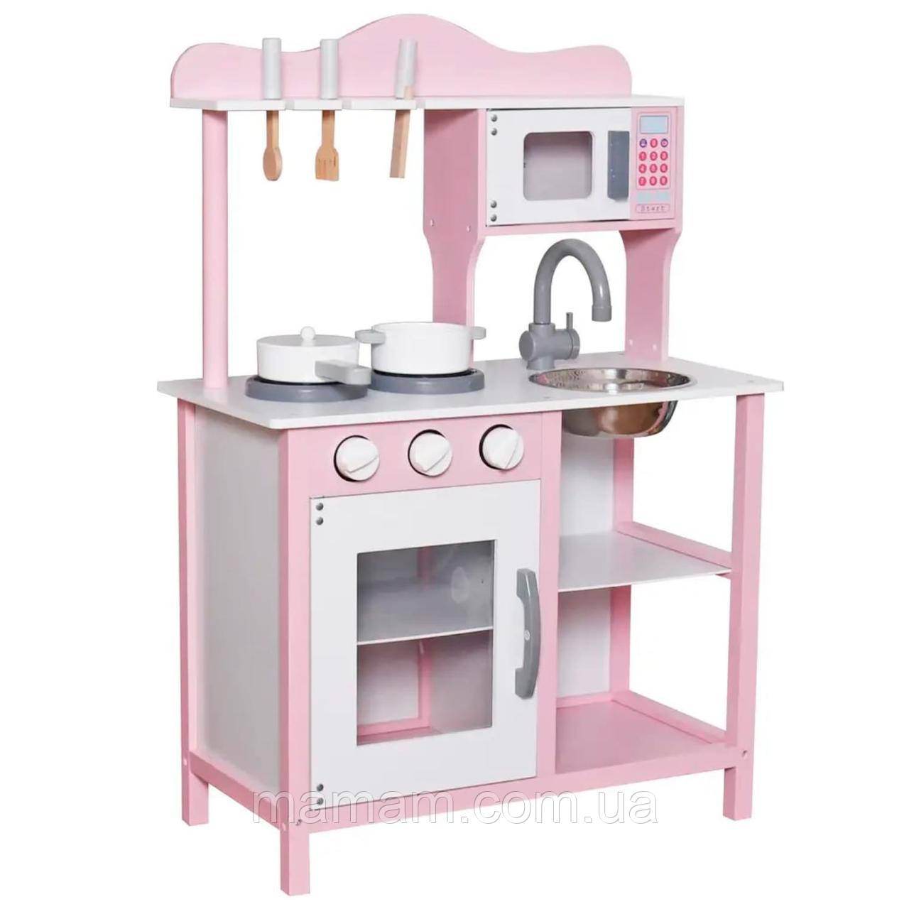 Дитяча дерев'яна кухня AVKO Нікея Pink, фото 1