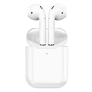 Бездротові bluetooth навушники Hoco EW74 wireless з мікрофоном для пк телефону вкладиші блютуз білі
