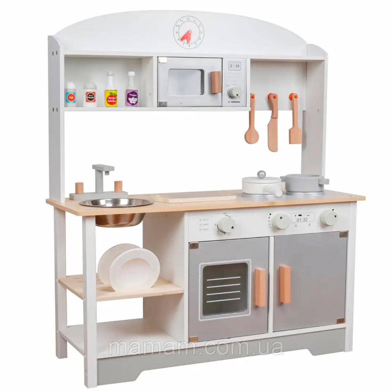 Дитяча дерев'яна кухня AVKO Парма Grey, фото 1