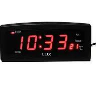 Годинник будильник Caixing CX-818, 220 W, настільний, чорний (1225 CX 818-1)