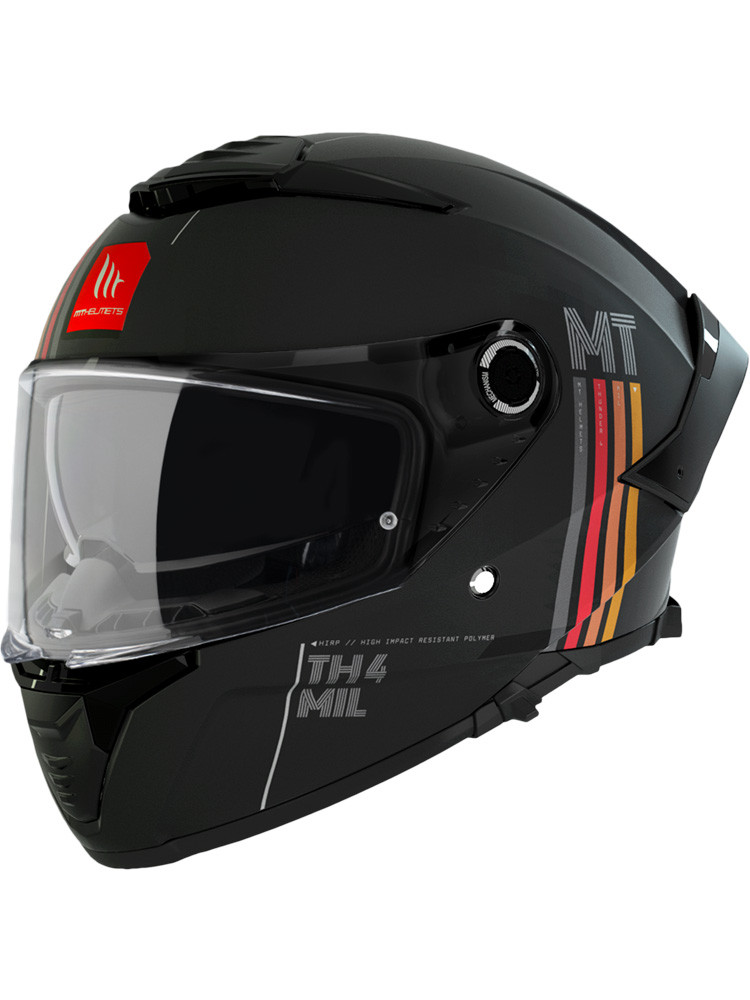 МОТОШОЛОМ MT THUNDER 4 SV MIL A11 MATT BLACK M
